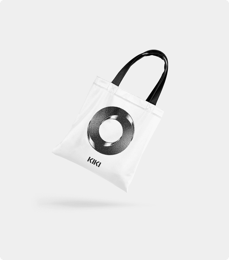 White Tote Bag
